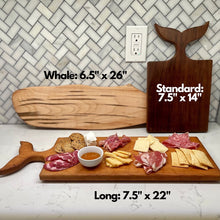 Load image into Gallery viewer, Whale Tail Charcuterie Board
