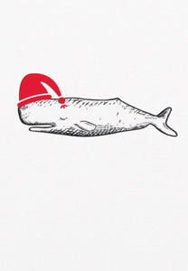 Salty Whale Greeting Cards