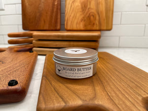 Organic Beeswax Board Butter